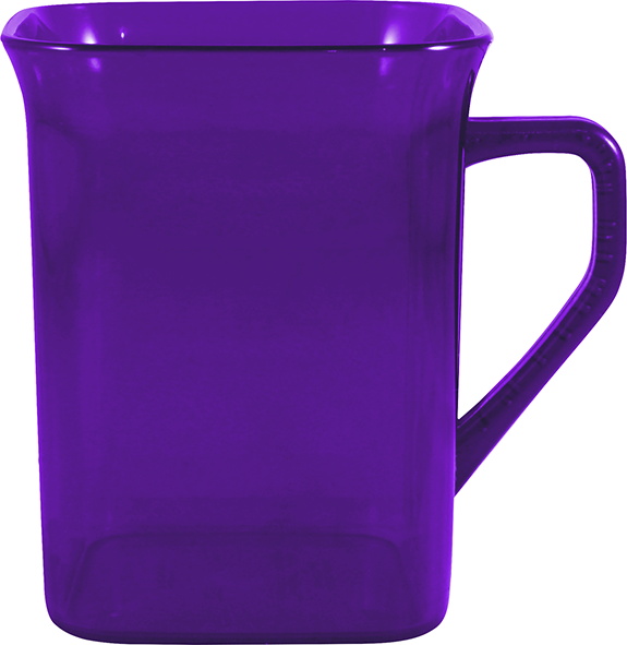 Imagem de Caneca Quadrada Cristal 250ml