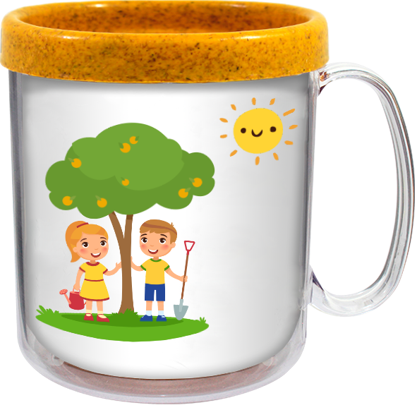 Imagem de Caneca Térmica Infantil Green Colors 300ml CL