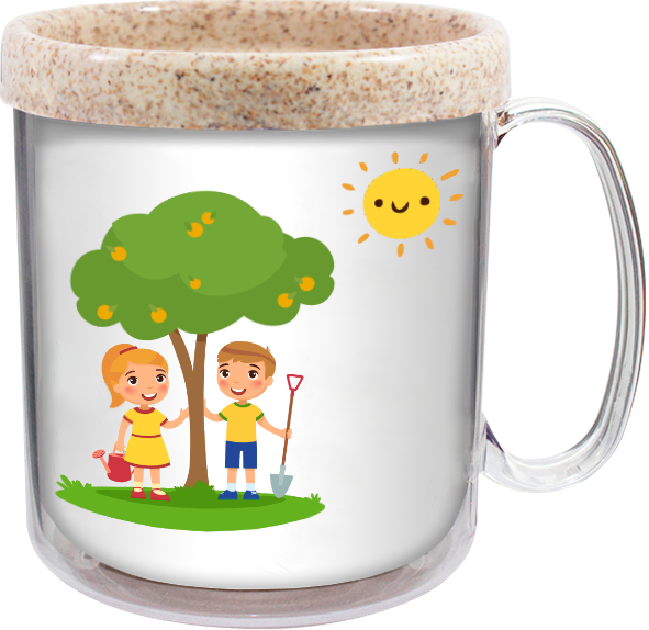 Imagem de Caneca Térmica Infantil Green Colors 300ml CL