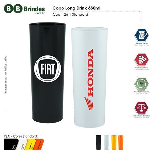 Imagem de Copo Long Drink 330ml PS