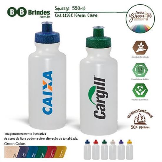 Imagem de Squeeze 550 ml Green Colors