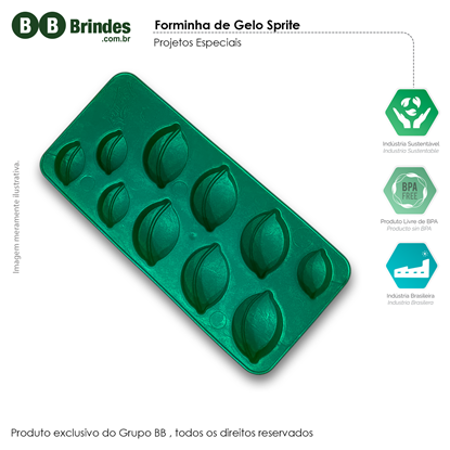 Imagem de FORMA DE GELO SPRITE